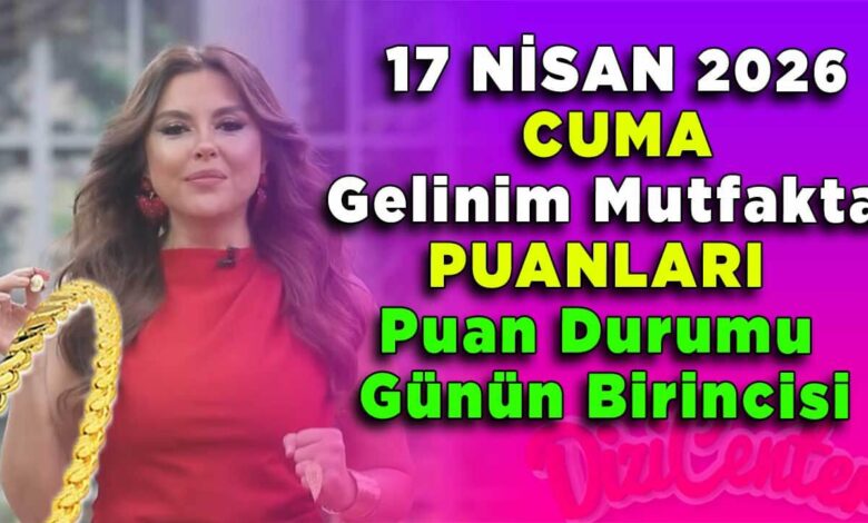 17 Nisan Cuma Gelinim Mutfakta Puanları Puan Durumu Günün Birincisi