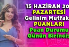 15 Haziran Pazartesi Gelinim Mutfakta Puanları Puan Durumu Günün Birincisi