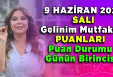 9 Haziran Salı Gelinim Mutfakta Puanları Puan Durumu Günün Birincisi